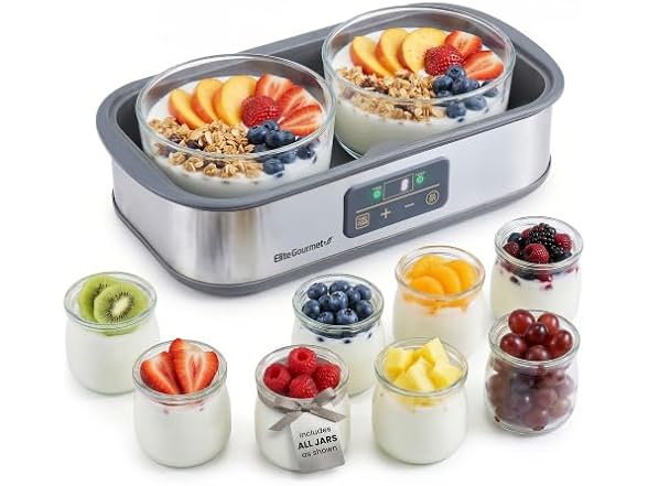 Elite Gourmet ProBioticPRO Yogurt Maker