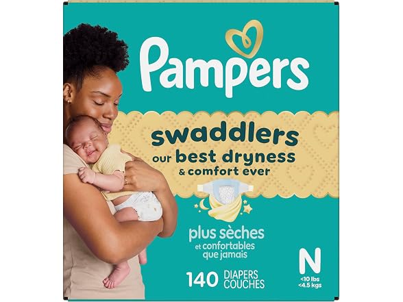 Swaddlers Newborn Diapers, Size Newborn