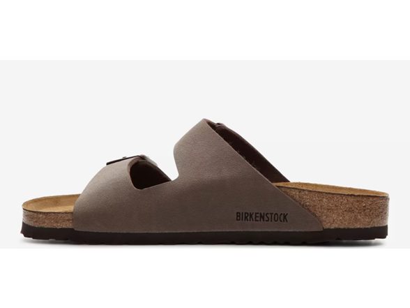 Birkenstock Arizona Birko-Flor Mocha Sandals (43 Narrow)