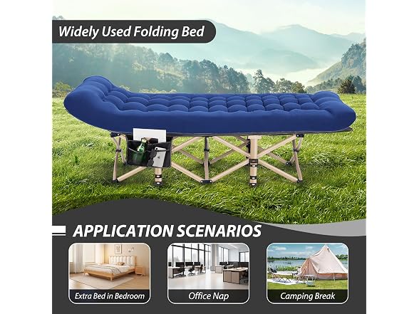Candockway Folding Camping Cot Mattress
