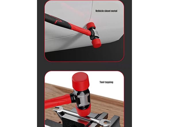 JINPIAOPIAO CON-86 Rubber Mallet