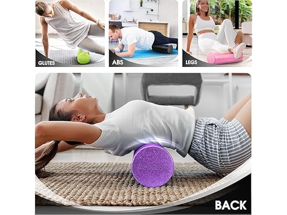 Yes4All Foam Roller 18" Black