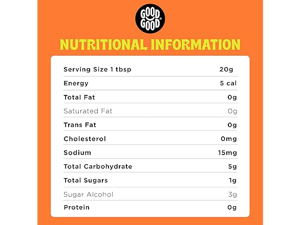 GOOD GOOD Sugar Free Peach Jam, 12oz