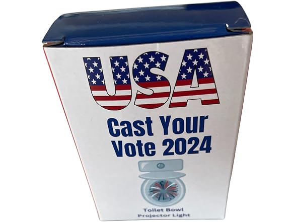 Trump Biden Toilet Light Projector