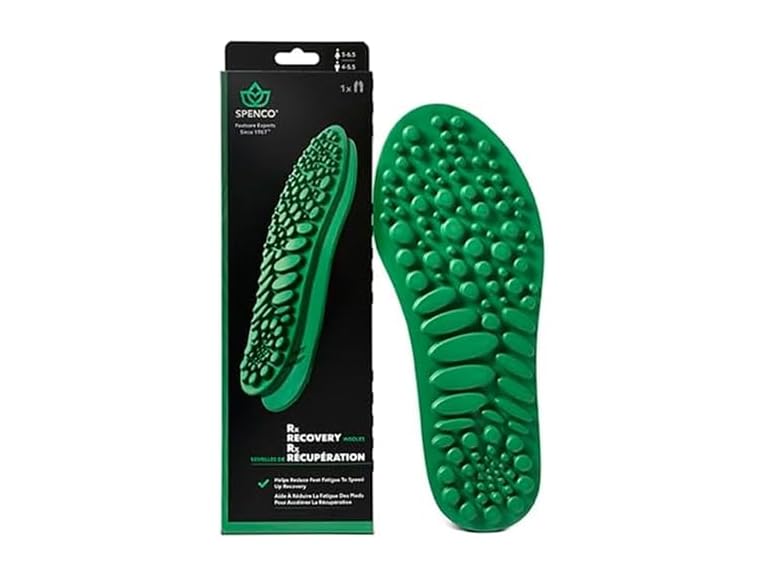 Spenco Recovery Insoles Mens 8-9.5/Womens 9-10.5