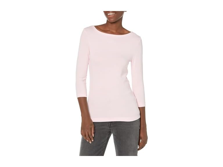 Amazon Essentials Women 3/4 Sleeve T-shirt - Gallery 30