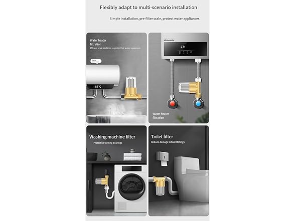 Zwsqq Sediment water filter Water pipe  