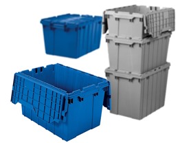 Tote with Hinged Lid, Case of 6 - Your Choice