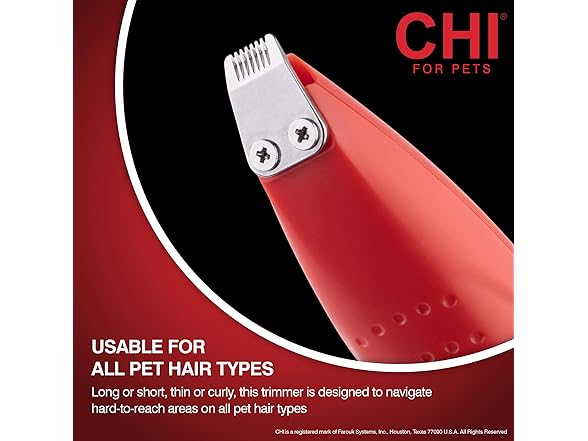 CHI for Pets Small Area Pet Hair Trimmer