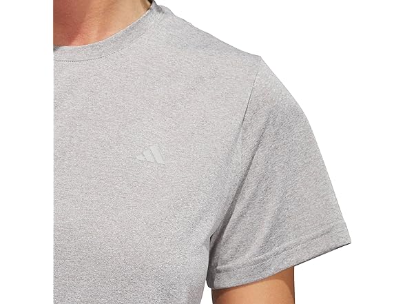 adidas Training Tee (M) Gray Heather