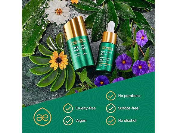 Aesta Green Tea Mask Stick + Hyaluronic Acid