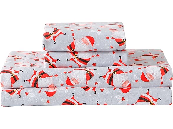 Elegant Comfort Ultra Soft 4Pc Flannel Set