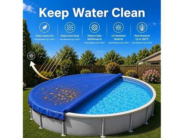 21 ft Round Winter Pool Cover