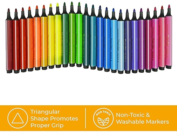 The Pencil Grip Magic Tri Stix Markers 24 colors