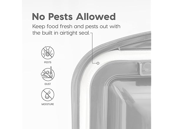 Airtight Dog Food Storage Container