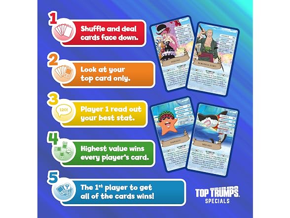 Top Trumps Card Game One Piece