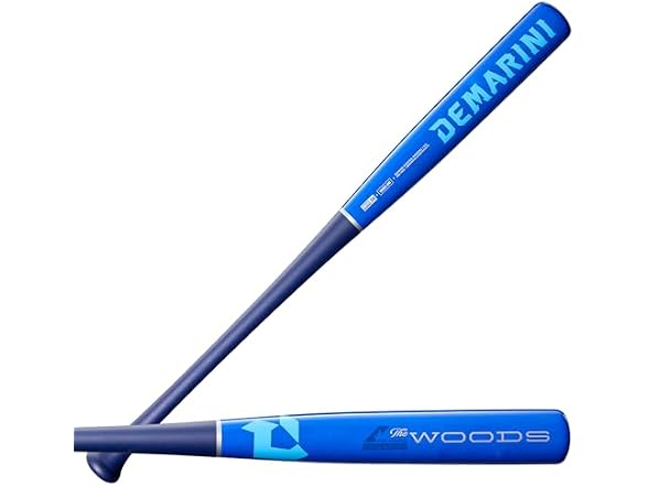 DeMarini The Woods™ Royal Wood Composite (-3) BBCOR Baseball Bat - 31"/28 oz
