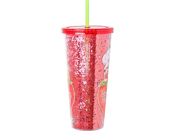Silver Buffalo Strawberry Shortcake Confetti Cold Cup