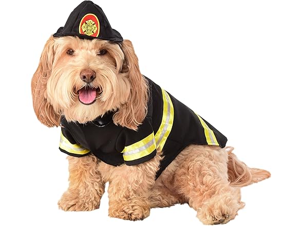 Rubies Firefighter Pet Costume for Dogs