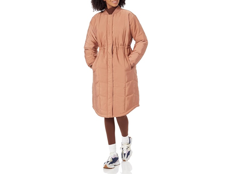 Amazon Essentials Womens Oversized Quilted Coat - Gallery 10