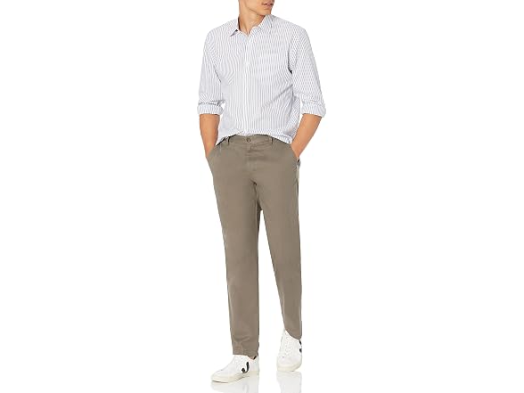 Amazon Essentials Men (30W x 32L) Flat-front Pant