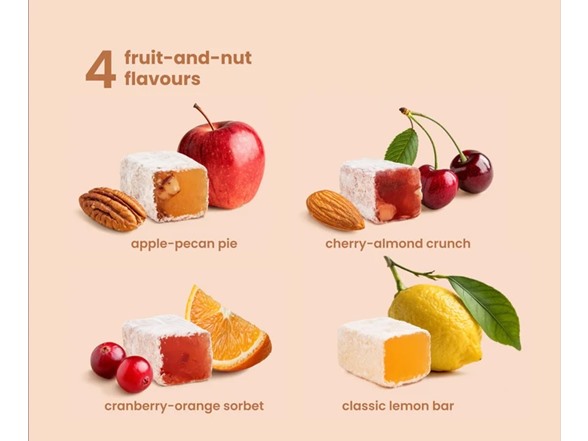 (5 Pack) Liberty Orchard Soft Fruit & Nut Candies Gift Set - Gallery 24