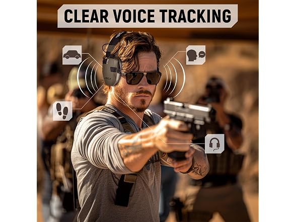 ACT FIRES Shooting Ear Protection NRR 23dB