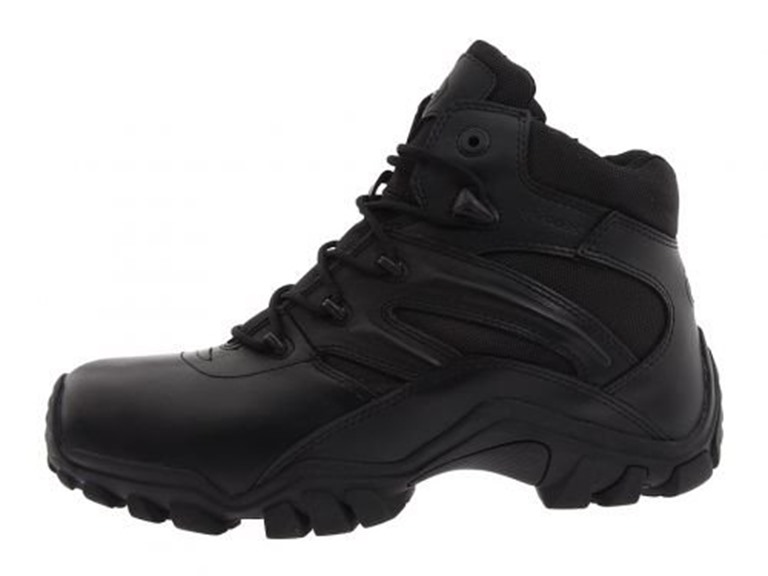 Bates Men's Delta Side Zip 6 Inch Uniform Boot, Black, 9 M US