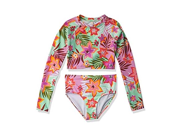 Kanu Surf Girls Rashguard Swim Set