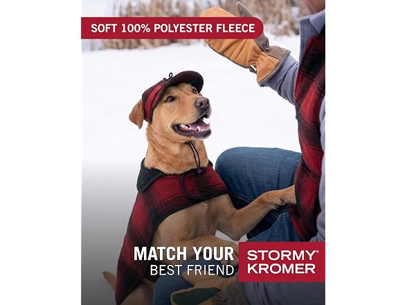 Stormy Kromer The SK Fleece Dog Jacket, Dog V