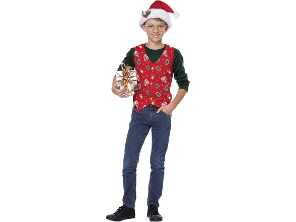 California Costumes Christmas Vest