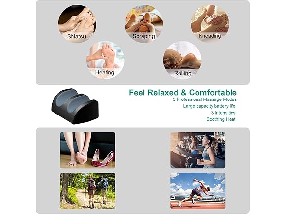 LINGTENG Cordless Back Massager