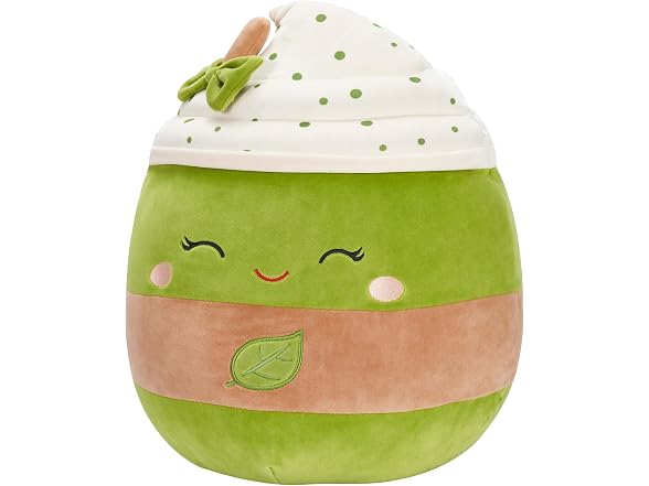Squishmallows 16in Zap the Iced Matcha Latte