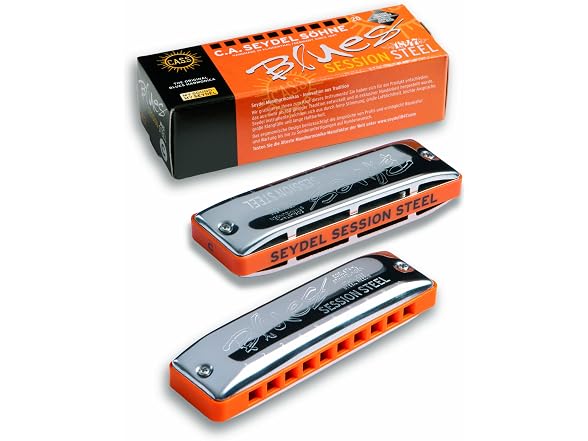 Seydel Harmonica (Blues SESSION Steel B)