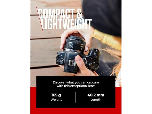 Canon RF 16mm f2.8 STM Lens (Black)