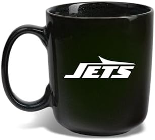 The Memory Company Officially Licensed NFL 15oz Artisan Faded Rim Ceramic Mug - Premium Fan Drinkware with Team Logo, Ideal Coffee Cup for Home, Office & Game Day