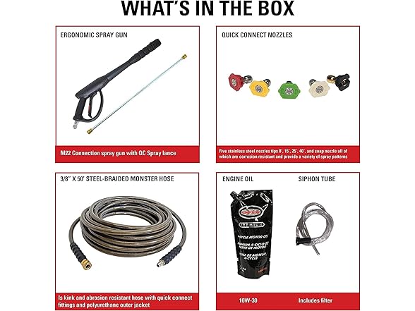 Simpson 4400 PSI Gas Pressure Washer PS60843