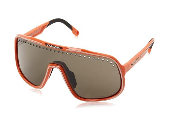 Carrera Unisex Shield Sunglasses Orange