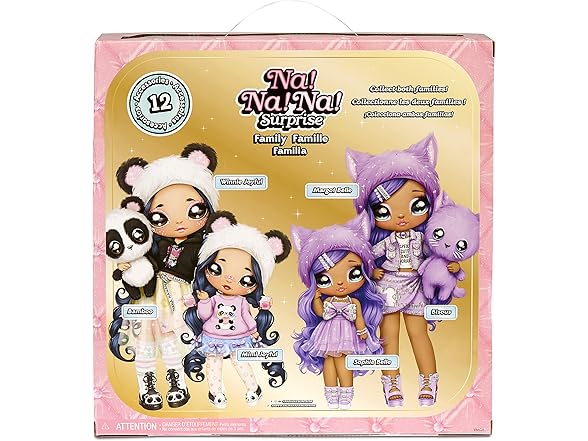 Na Na Na Surprise Family Fashion Dolls Set