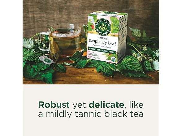 16CT Traditional Medicinals Organic Raspberry Leaf