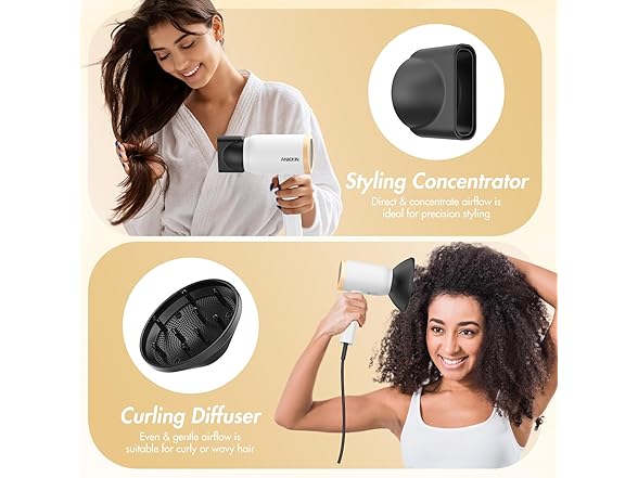 ANIEKIN Hair Dryer