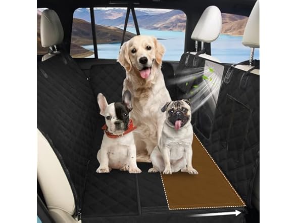 L'AGRATY Dog Car Seat Cover