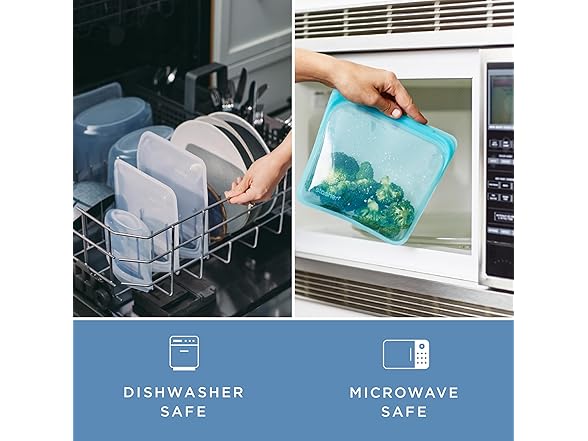 Stasher Premium Silicone Reusable Food Storage