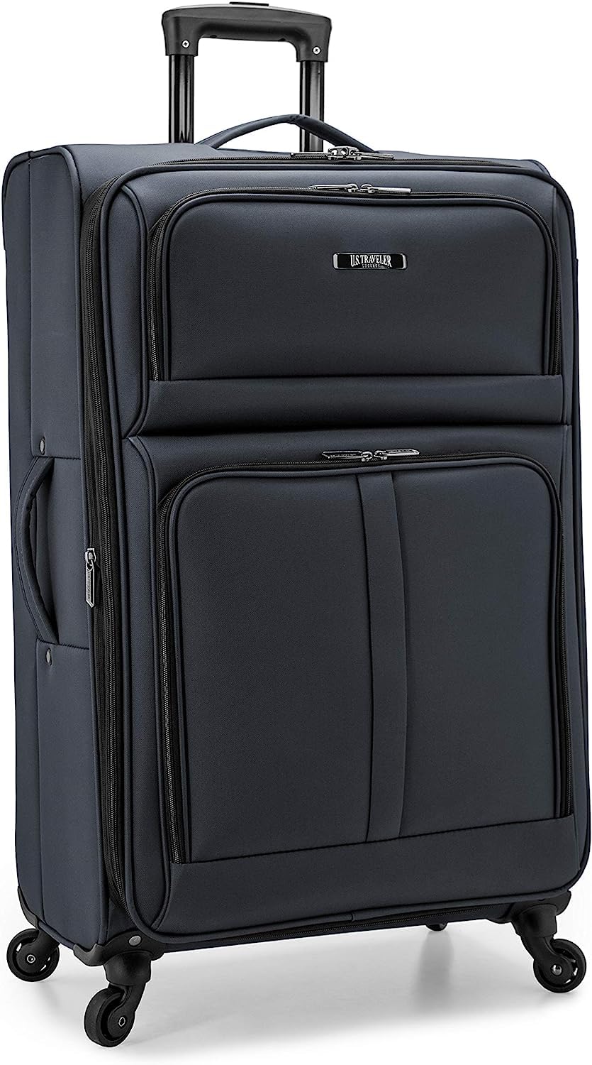 U.S. Traveler Anzio Softside Spinner, 30" Checked - Gallery 4