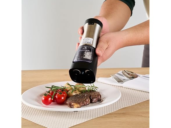 Restaurantware Electric Salt And Pepper Grinder Set