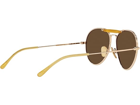 Ray-Ban Unisex RB8063 Titanium Aviator Sunglasses