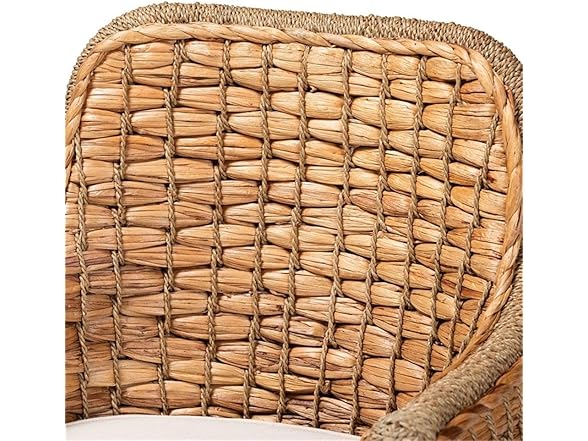 Baxton Studio Kyle Natural Brown Woven 
