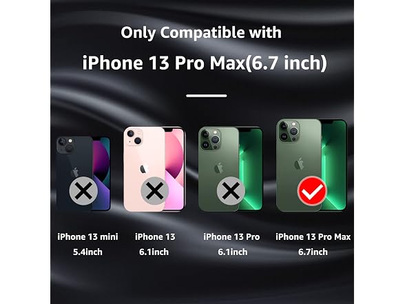 MCFANCE Magnetic for iPhone 13 Pro Max