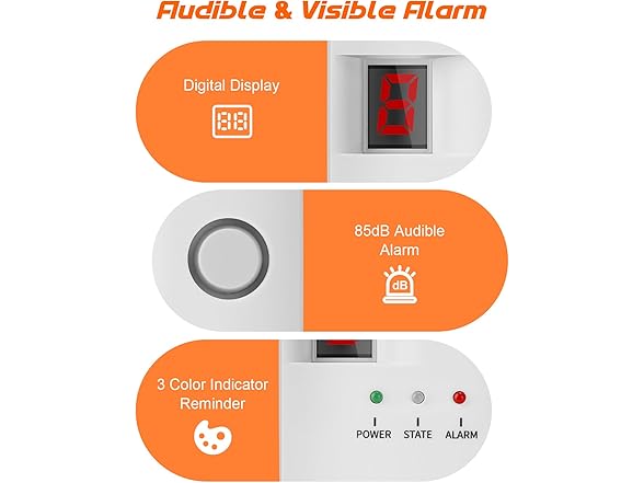 HSTMYFS Natural Gas Leak Detector