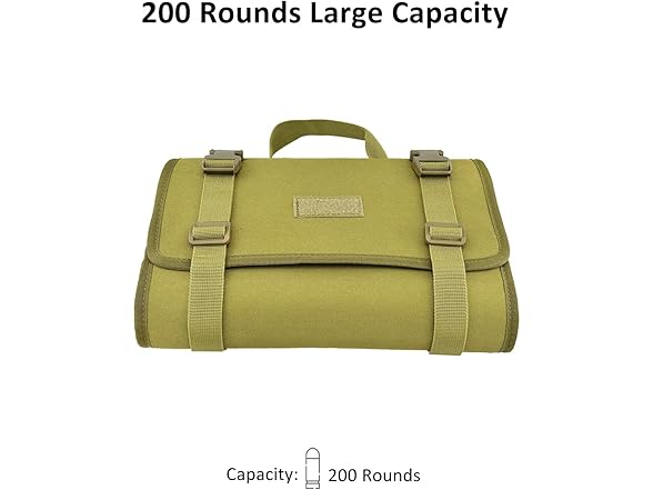 Gvita 200 Rounds Ammo Pouch for Bullets